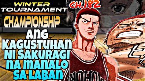 Championship Ch 182 Ang Pang GigiGil Ni Sakuragi Sa Laro Na