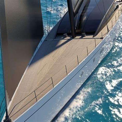 Super Iate Vela De Luxo De Cruzeiro Wildcat Turquoise Yachts De