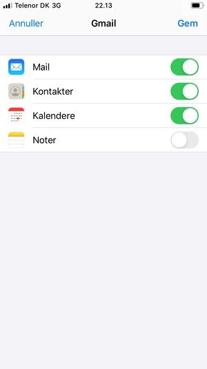 Opsætte Hotmail Apple Iphone Se 2022 Ios 15 Device Guides