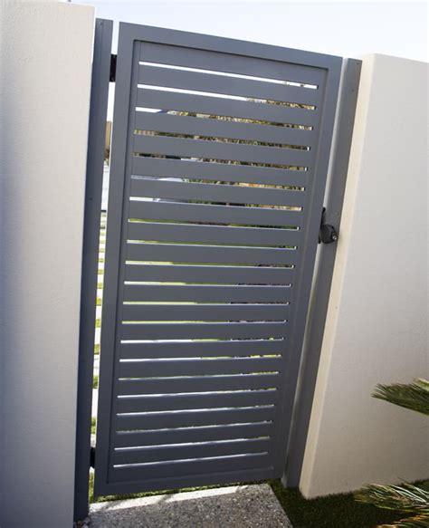 Aluminium Slat Aluminium Slat Fencing Gate