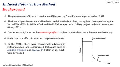 Induced Polarization Method Electrical Survey Ppt