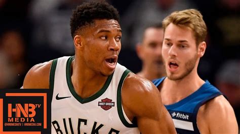 Milwaukee Bucks Vs Minnesota Timberwolves Full Game Highlights