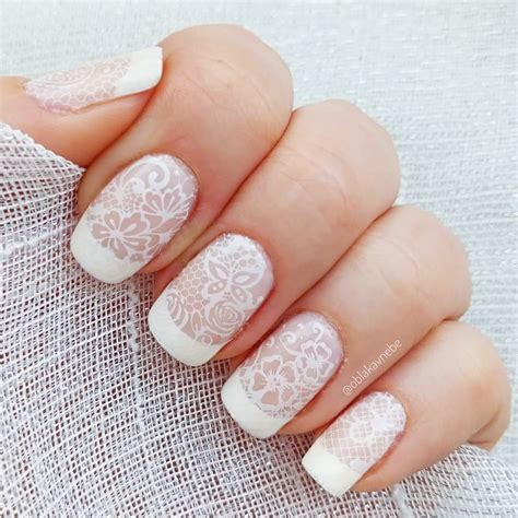 30 Beautiful Lace Nails Art Ideas Video Tutorial