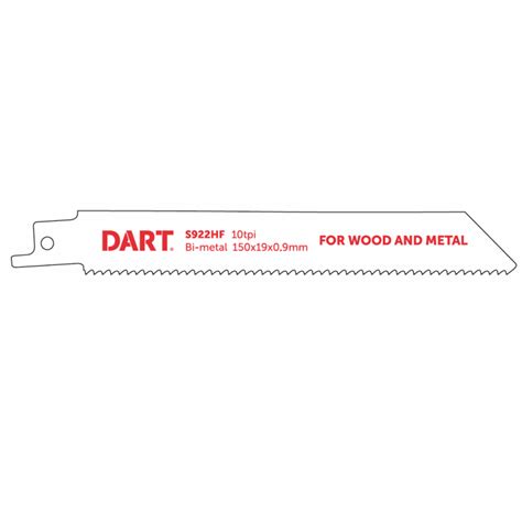 Dart S922hf Wood Cutting Reciprocating Blade — Hancocks