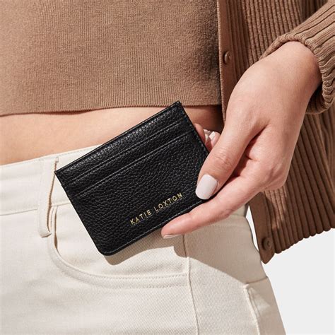 Buy Katie Loxton Black Mia Card Holder About Living