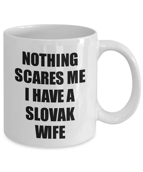 Slovak Wife Mug Funny Valentine T For Husband My Hubby Him Slovakia