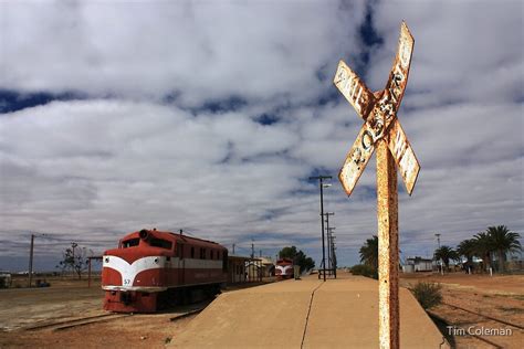 "Marree Railway Station" by Tim Coleman | Redbubble