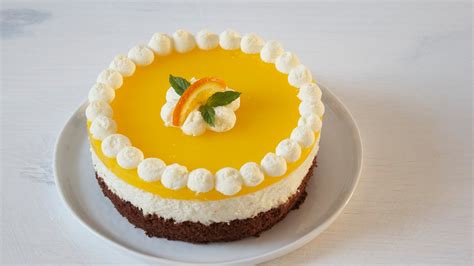 Schokolade Topfen Orangen Torte