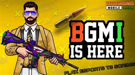 LIVE Flax Esports T3 Scrims BGMI Live Stream India YouTube