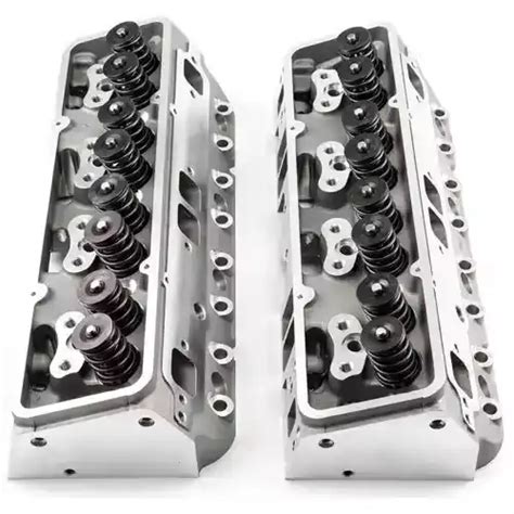 Sbc 350 Gm350 Aluminum Complete Cylinder Heads For Chevy 350 57l V8 Small Block