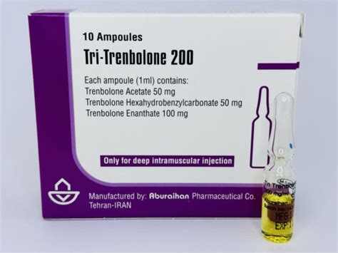 Tri-Trenbolone 200, 1 амп, 200 мг/мл (Абурайхан) Три-Тренболон купить в ...