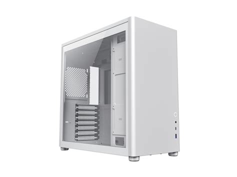 Gamemax Spark Pro Full White Steel Tempered Glass Usb3 0 Type C Atx Mid Tower Computer Case W