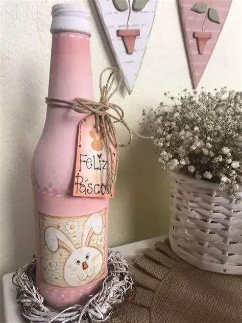 75 Adorable Easter Wine Bottle Crafts For An Egg Cellent Spring