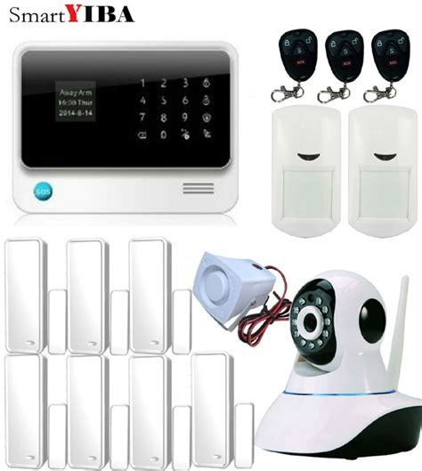 SmartYIBA G90B Plus WIFI GSM Alarm APP Control Camera Surveillance