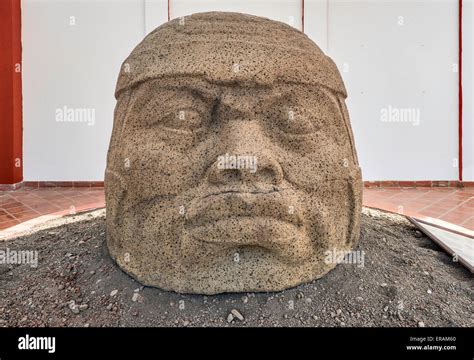 Olmec Colossal Sculpture Head In Hi Res Stock Photography And Images