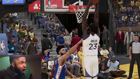 Nba K Mycareer Day Day Green Dunked On Me Klay Turns Into