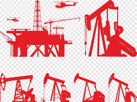 Рисунок нефтяной качалки - 85 фото