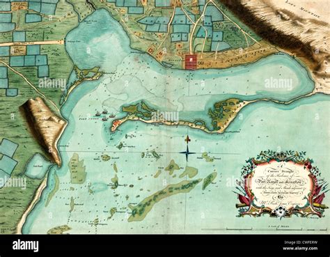 Port royal jamaica map hi-res stock photography and images - Alamy