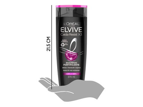 Comprar Shampoo Caída Loréal Paris Elvive Resist X3 Cabello Débil