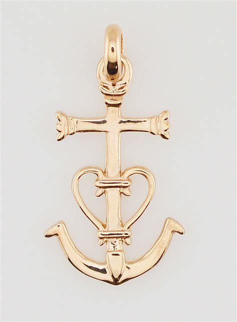 Pendentif Croix De Camargue Plaqu Or Mm La Boutique Des Chr Tiens