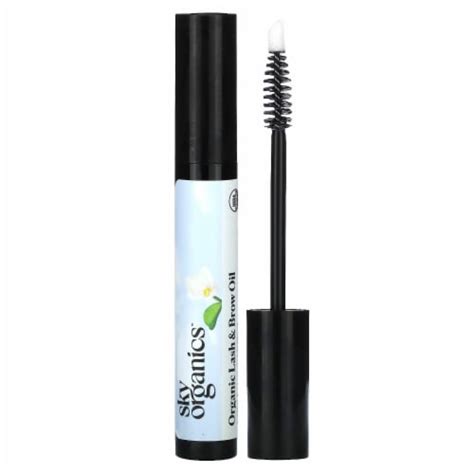 Sky Organics Organic Lash And Brow Oil Castor And Moringa Oil Blend 0 40