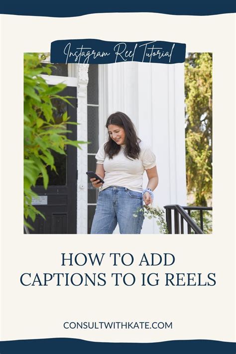 Instagram Reel Tutorial How To Add Captions Instagram Captions Tutorial