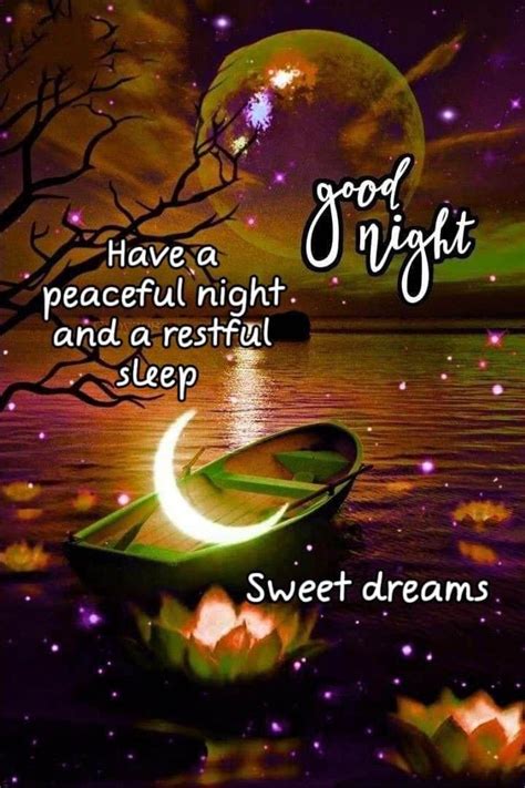 Have A Peaceful Night And A Restful Sleep Good Night Pictures Photos