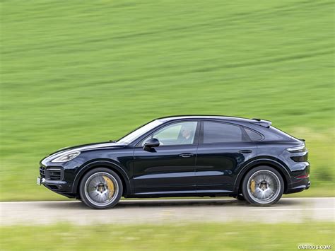 2021 Porsche Cayenne GTS Coupe Color Moonlight Blue Metallic Side