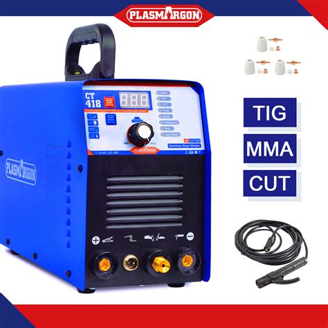 Ct418 Plasma Cutter 3 In 1 Multiprocess Air Cuttigmma Stick Welder