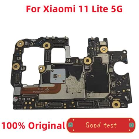 Original For Xiaomi Mi 11 Lite 11lite 5g Mainboard Motherboard Unlocked