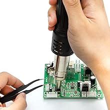 YIHUA II Desoldering Station SMD Hot Air Rework Station Soldering Iron Station Suction IC