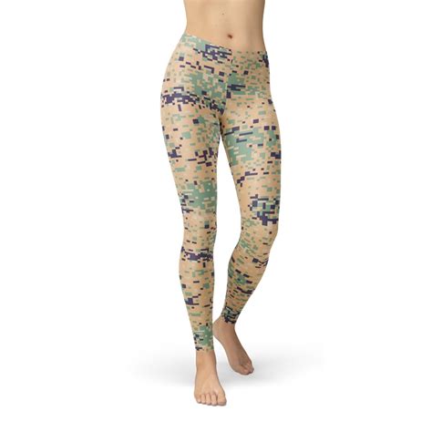 Camouflage Marpat Woodland Pattern Camo Leggings for Sale