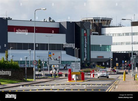 Cardiff Airport In Wales Stock Photo Alamy