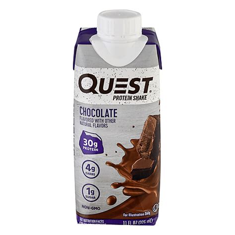 Quest Protein Shake Chocolate 11 Oz Shop Sureway Supermarket