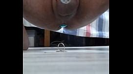 Sensual Solo Masturbation With Monster Dildo And Anal Plug Xnxx