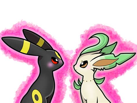 Umbreon x leafeon by SugarLemonDrops on DeviantArt