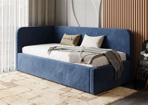 Ліжко м'яке кутове Мокко купити в інтернет-магазині Mebelmarket.ua