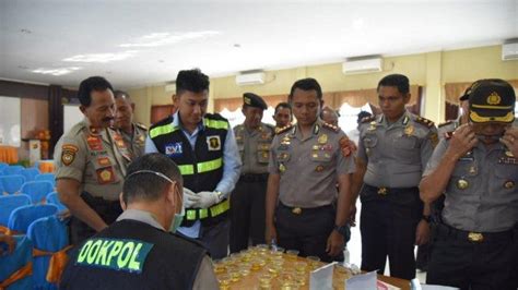 Cegah Penyalahgunaan Narkoba 125 Personel Polres Cirebon Dites Urine