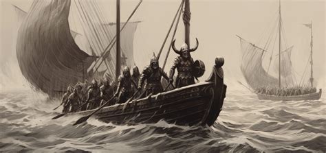 viking ships drawings