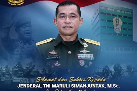 Profil Dan Jejak Karier Letjen Maruli Simanjuntak Dilantik Jadi Ksad