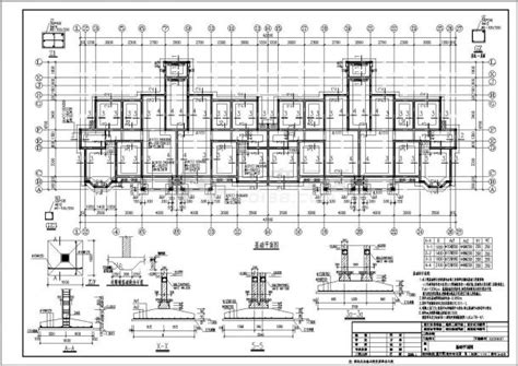 【青岛】某六层砖混结构住宅结构设计施工图（条形基础）土木在线