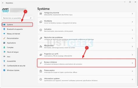 Comment Activer Et Utiliser Le Bureau Distance