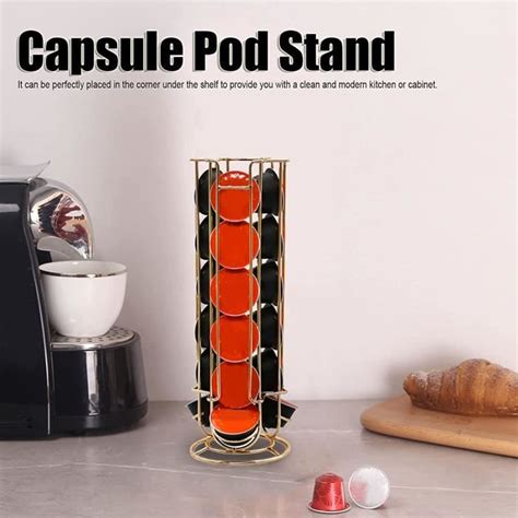 Porte Capsule Pour Capsule Organisateur De Cuisine Moderne En Fil De