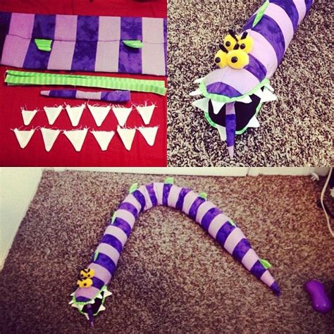 My Homemade Beetlejuice Sandworm Halloween Diy Dark Christmas Fall