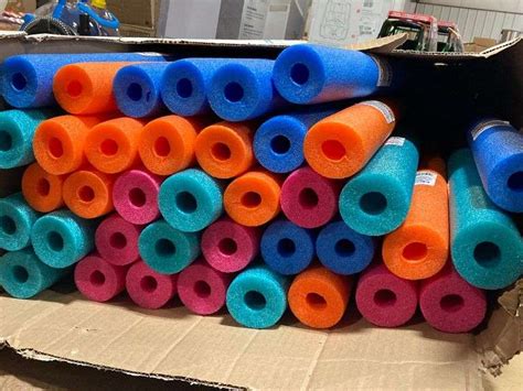 Pack Christmas Pool Noodles Foam Swim Noodles 52 Inch Jumbo Hollow