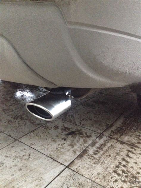 Насадка на глушитель — Mitsubishi Outlander (3G), 2 л, 2014 года ...