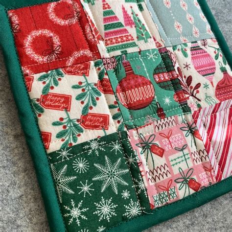 Christmas Hot Pads Etsy