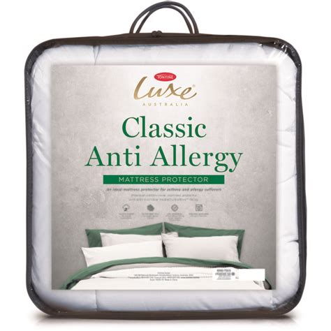 Tontine Luxe Anti Allergy Mattress Protector Big W