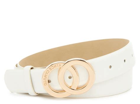 Vince Camuto Double Ring Buckle Womens Belt Free Shipping Dsw