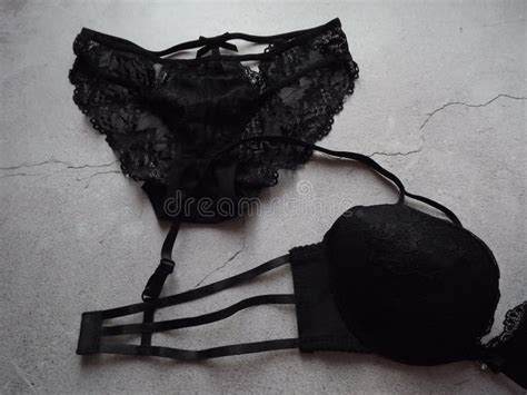 Lace Black Lingerie Set Stock Image Image Of Feminine 342970439